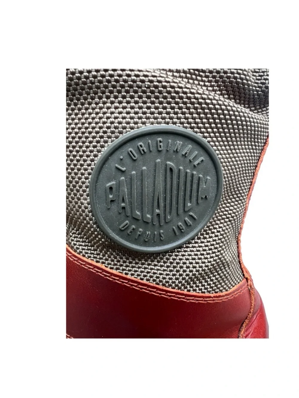 ***SOLD *88Palladium Pampa Tactical French High Top Leather/Canvas Boots - Picture 9 of 10